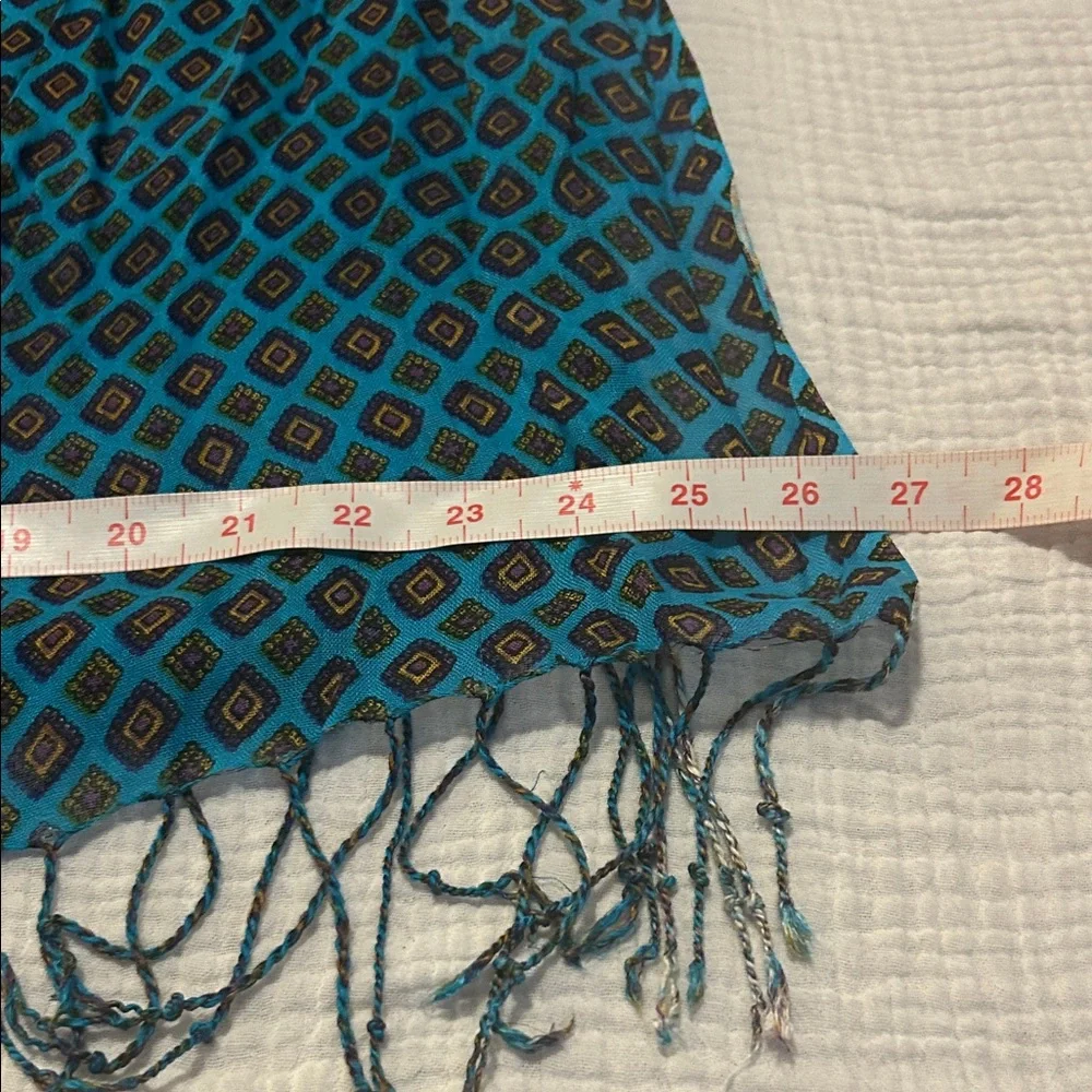 WINDHORSE Women’s Paisley & Geometric Scarf Tassels Fall Scarf Wrap